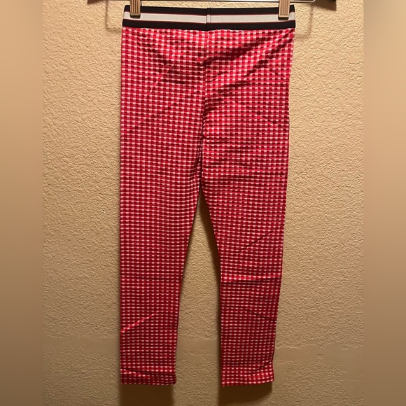 New Gucci Plaid Leggings Size L Kids Waist 24” - 26” - Picture 8 of 9